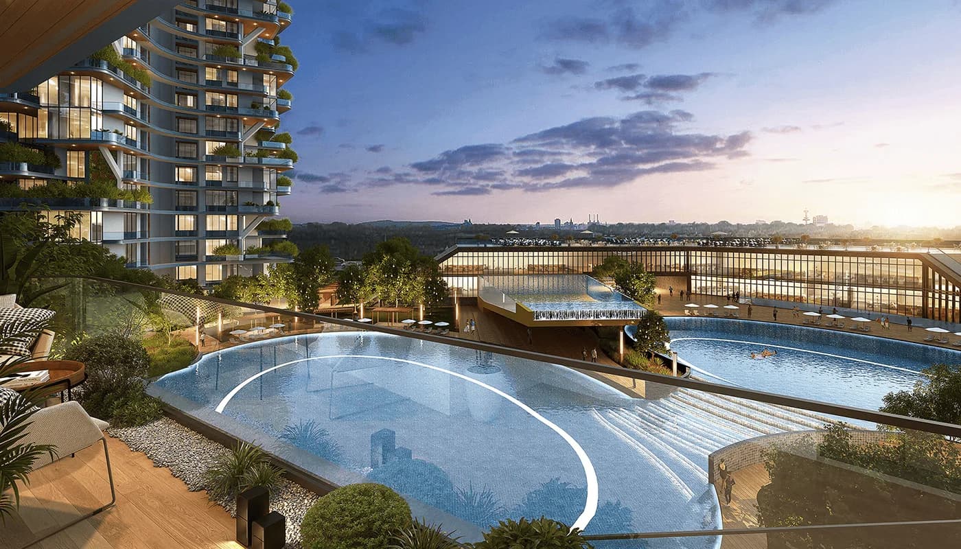 Trinity Sky Palazzos Highlights